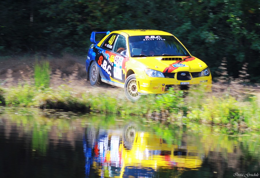 Aleksandrs Grīva un Ritvars Vēveris izcīna 3.vietu 2011.gada LR rallijsprinta čempionāta sezonā