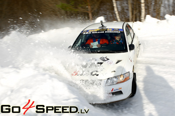 Rallijsprints Slātava 2011 S.B.C. Rallija komanda A.Grīva / V.Vēveris