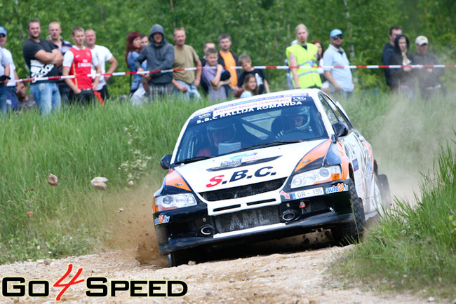 Aleksandrs Grīva un Ritvars Vēveris - rallijs Madona 2012