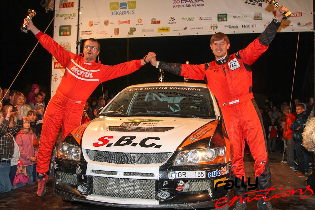 A.Grīva M.Žeimuts - rallijsprints Viduslatvija 2012